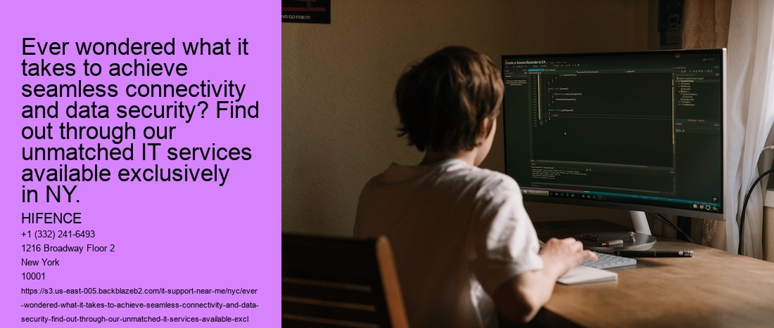 Ever wondered what it takes to achieve seamless connectivity and data security? Find out through our unmatched IT services available exclusively in NY.