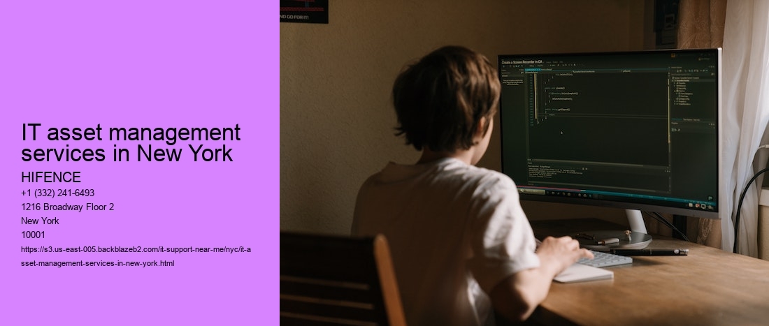 IT asset management services in New York 